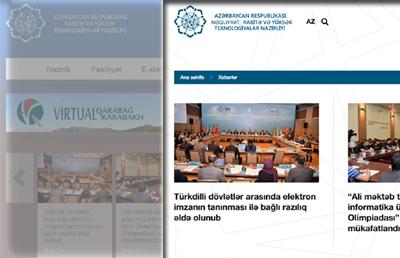 Nəqliyyat, Rabitə və Yüksək Texnologiyalar Nazirliyinin saytı istifadəyə veriləcək