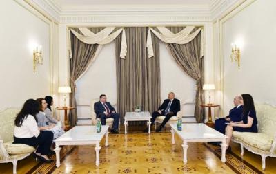 Prezident Bolqarıstan baş prokurorunu qəbul etdi