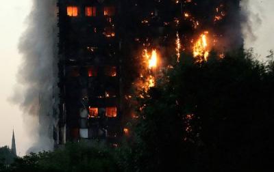 Londonda yanan binada xeyli insanın öldüyü bildirilir