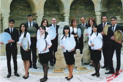 Nəzakət Teymurovanın tələbələri ilə birlikdə konserti olub