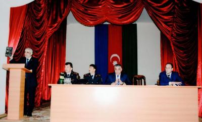 Veteran polislər cəbhəyanı rayonlarda