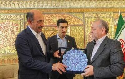 Əbulfəs Qarayev İsfahan əyalət başçısı ilə görüşdü