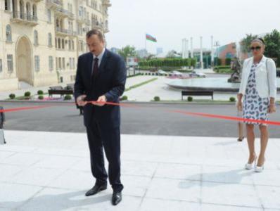 Bakıda yeni parkın açılışı oldu