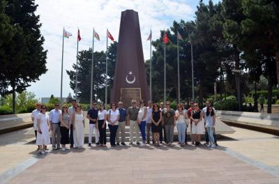 Türkiyəli zabitlərin Azərbaycana səfəri başa çatdı