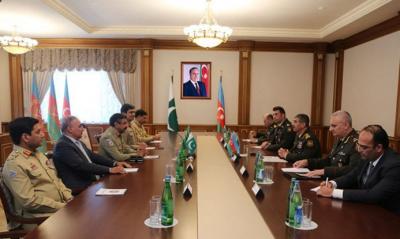 Azərbaycanla Pakistan arasında hərbi əməkdaşlıq müzakirələri