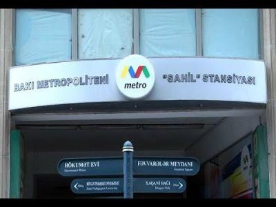 Avqustun 21-dən "Sahil" stansiyası 1 illik təmirə bağlanır