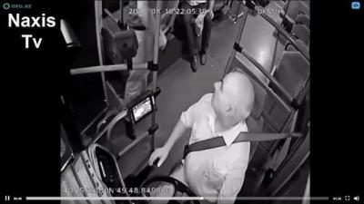 Bakıda avtobus sürücüsünə silah çəkən şəxs həbs edildi