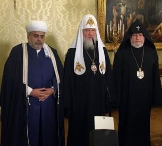Rusiya, Azərbaycan və Ermənistan dini liderlərindən birgə bəyanat