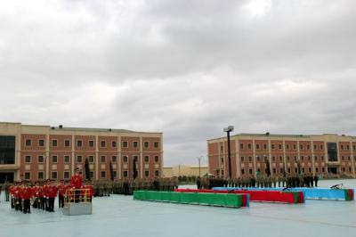 Gənc əsgərlərin hərbi andiçmə mərasimi keçirildi
