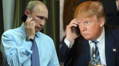 Putin və Tramp arasında telefon danışığı