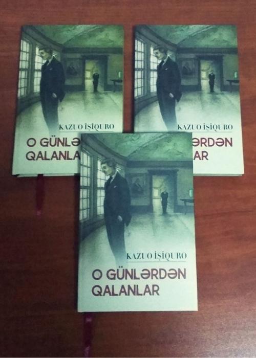 Sonuncu Nobel mükafatçısının romanı Azərbaycan dilində<b style="color:red"></b>