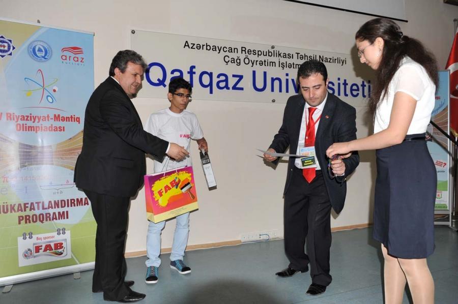 Qafqaz Universitetində V riyaziyyat-məntiq olimpiadasının qalibləri mükafatlandırıldı <b style="color:red"></b>