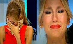 Məşhur model efirdə ağladı<b style="color:red"> (VİDEO)</b>