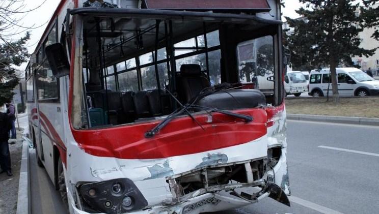 BNA Bakıda sərnişin avtobusunun yanması ilə bağlı məlumat yaydı<b style="color:red"></b>