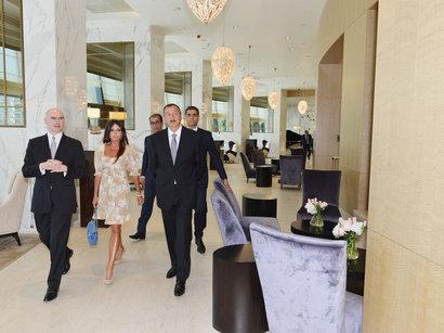 Prezident “Fairmont Baku” otelinin açılışında iştirak edib<b style="color:red"></b>