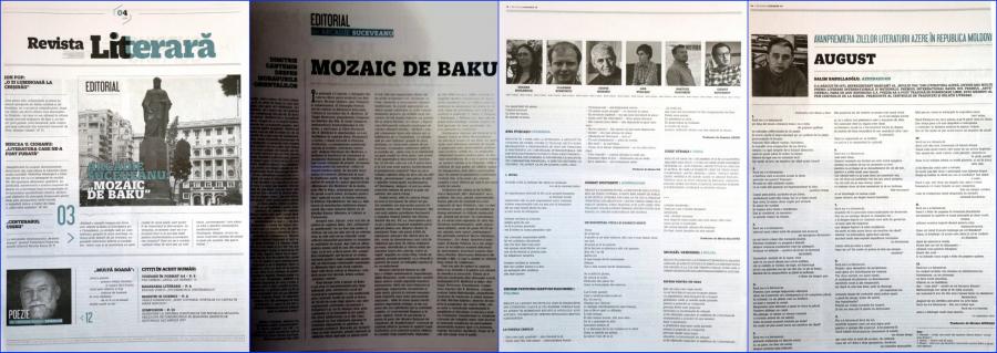 Azərbaycan ədəbiyyatı “Revista Literara”da<b style="color:red"></b>