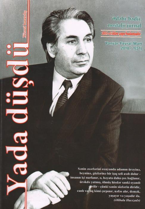 "Yada düşdü"nün yeni sayında...<b style="color:red"></b>