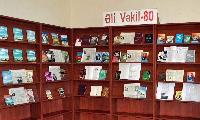 Milli Kitabxanada "Əli Vəkil-80" sərgisi<b style="color:red"></b>