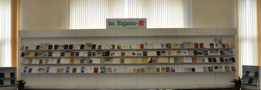 Milli Kitabxananın növbəti sərgisi - "İsa Muğanna-90"<b style="color:red"></b>