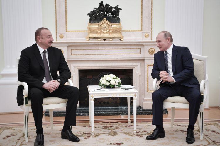 Putin: "Rusiya-Azərbaycan siyasi əməkdaşlığında hər şey sabitdir"<b style="color:red"></b>