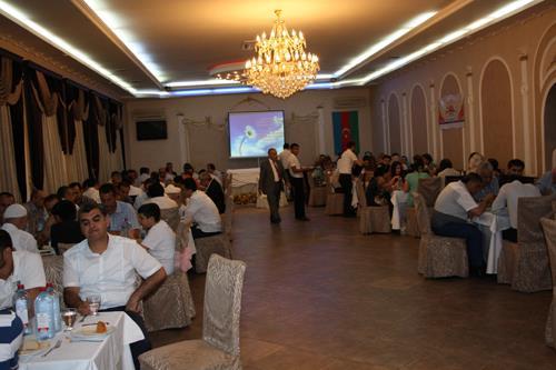 Qarabağ Seyid Ocaqları iftar verdi- <b style="color:red">Foto</b>