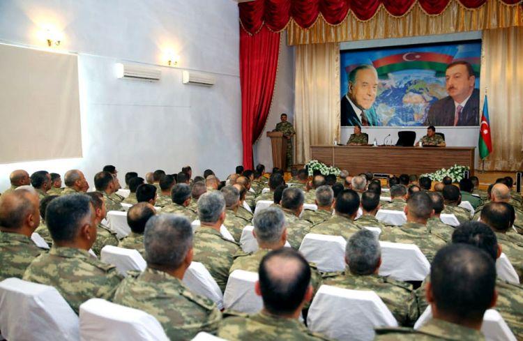 Genişmiqyaslı təlimlərin yekun müşavirəsi keçirildi <b style="color:red"></b>