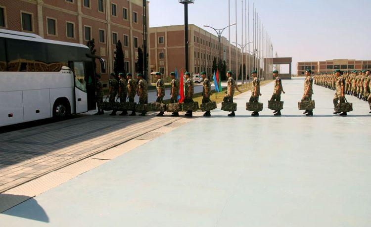 Azərbaycan sülhməramlılarının bir qrupu Əfqanıstana yola salındı <b style="color:red"></b>