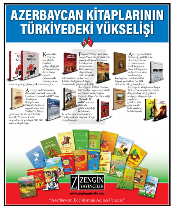 Azərbaycan kitabları 5 il ərzində Türkiyədə 2 milyon oxucuya çatdırılacaq<b style="color:red"></b>