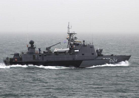 Azərbaycan, Rusiya, İran və Qazaxıstan hərbi gəmiləri Xəzərdə məşq etdilər<b style="color:red"></b>