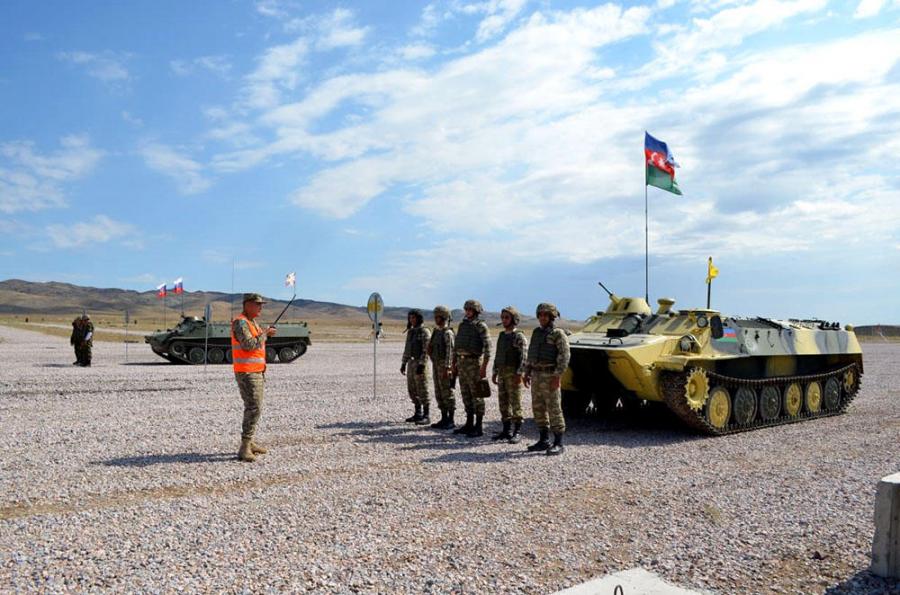 Azərbaycan hərbçilərinin də iştirak etdiyi artilleriya müsabiqəsi davam edir <b style="color:red"></b>