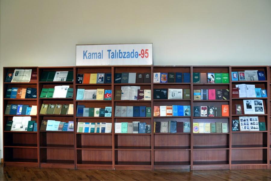 Milli Kitabxanada "Kamal Talıbzadə-95" adlı kitab sərgisi <b style="color:red"></b>