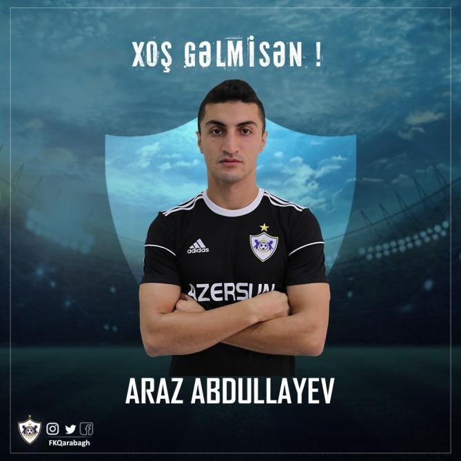 Araz Abdullayev “Qarabağ”da<b style="color:red"></b>