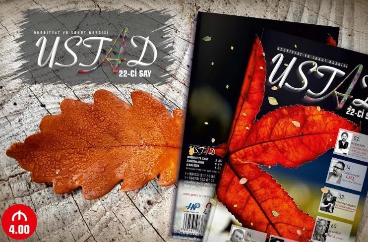 “Ustad”ın 22-ci sayı işıq üzü gördü<b style="color:red"></b>