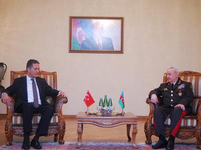 Səfər Əbiyev Türkiyə səfirini qəbul edib <b style="color:red">(FOTO)</b>