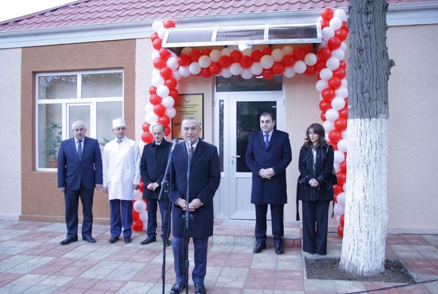 Şəmkirin Qədimqala kəndində yeni tibb məntəqəsi açıldı <b style="color:red"></b>