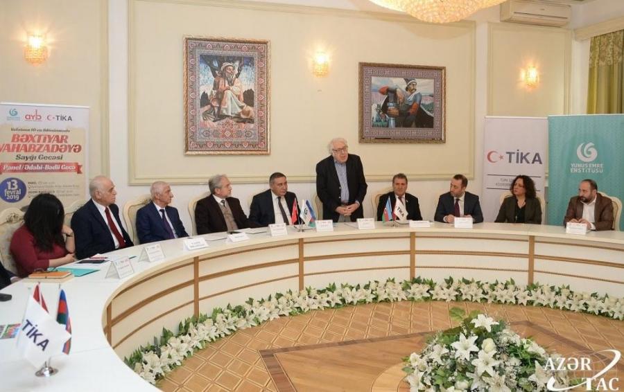 Bəxtiyar Vahabzadə “Ustada sayğı gecəsi” ilə yad edildi - <b style="color:red">Fotolar </b>