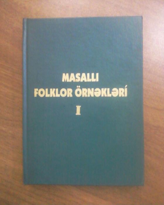 Azərbaycan folkloruna aid daha bir kitab nəşr olunub<b style="color:red"></b>