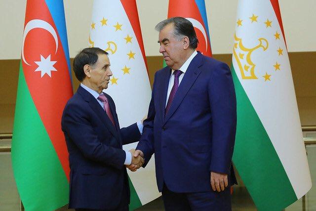 Novruz Məmmədov Tacikistan prezidenti ilə görüşüb<b style="color:red"></b>