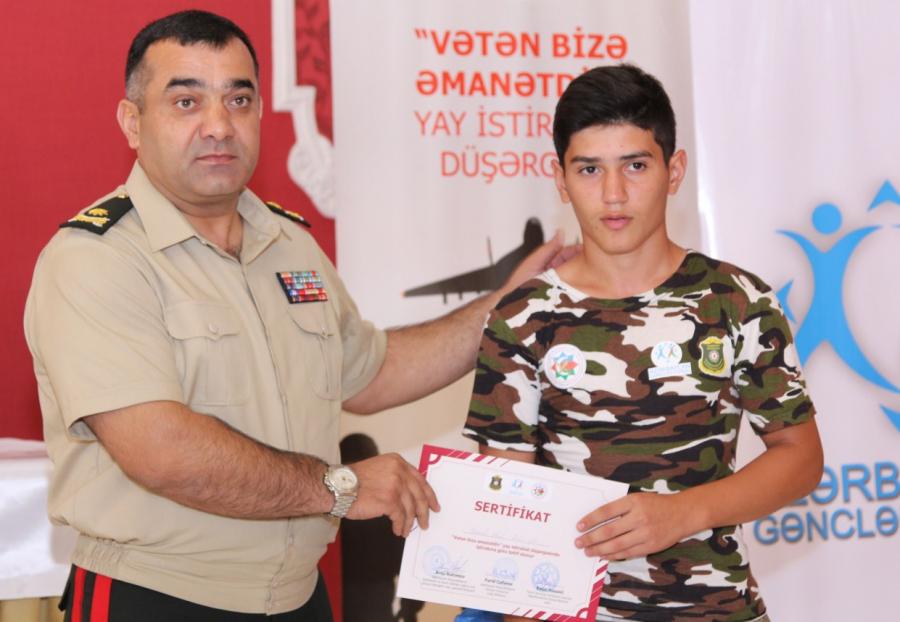 “Vətən bizə əmanətdir” düşərgəsi başa çatdı - <b style="color:red">Foto </b>