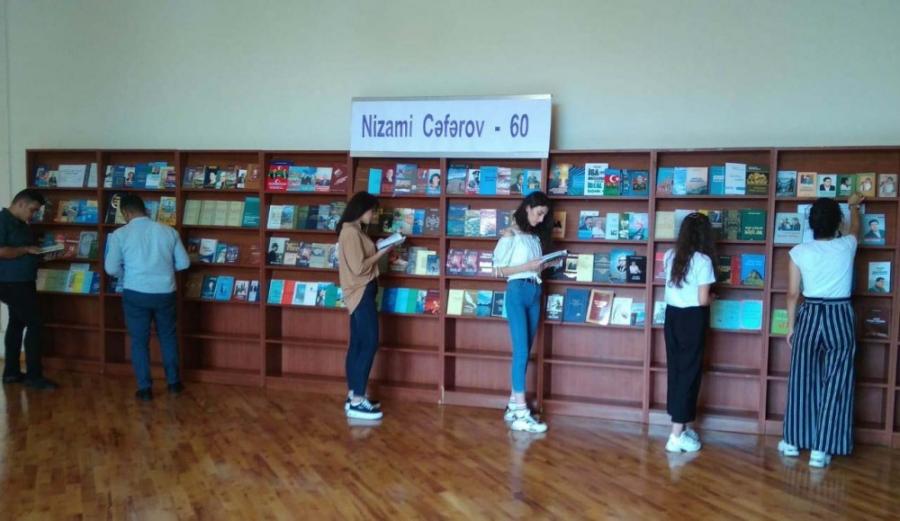 Milli Kitabxanada "Nizami Cəfərov-60" sərgisi <b style="color:red"></b>