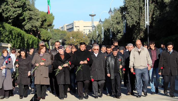 Kərbəla və Qarabağ şəhidləri anıldı- <b style="color:red">FOTO</b>