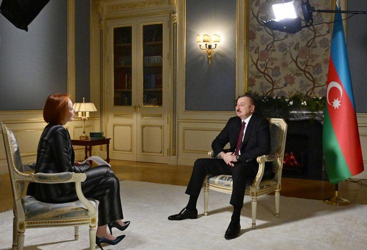 Azərbaycan Prezidenti “Rossiya-24” televiziya kanalına müsahibə verib<b style="color:red"></b>