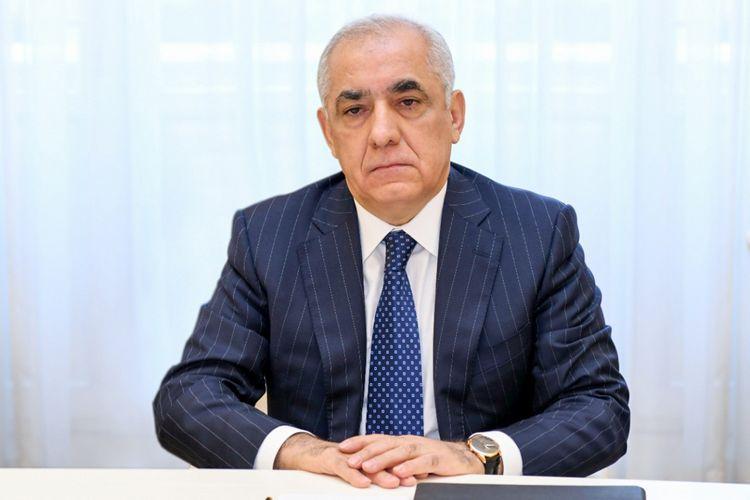 Azərbaycanın Baş Naziri Qazaxıstanın Baş Nazirinə başsağlığı verib<b style="color:red"></b>