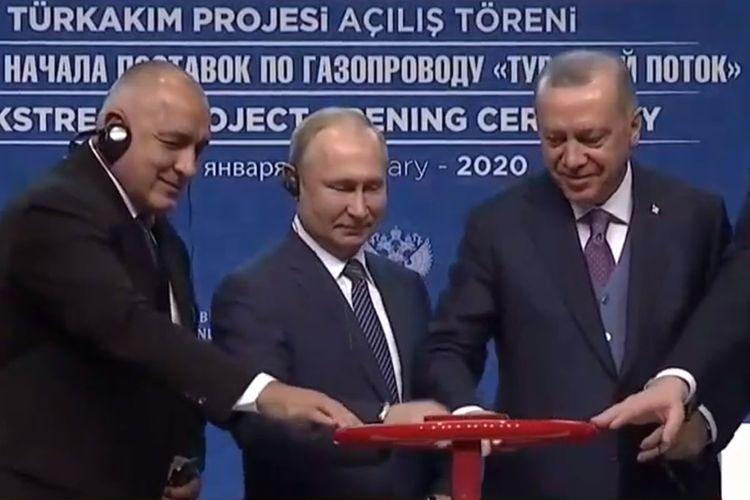 "Türk axını" qaz kəməri istismara verilib<b style="color:red"></b>