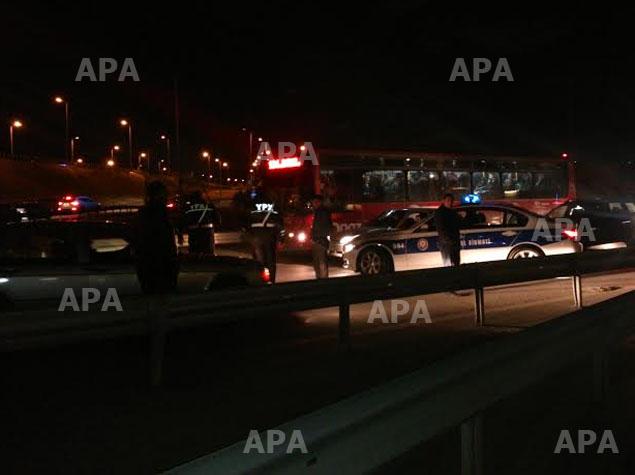 Bakıya girişin bağlanması böyük tıxac yaradıb<b style="color:red"></b>