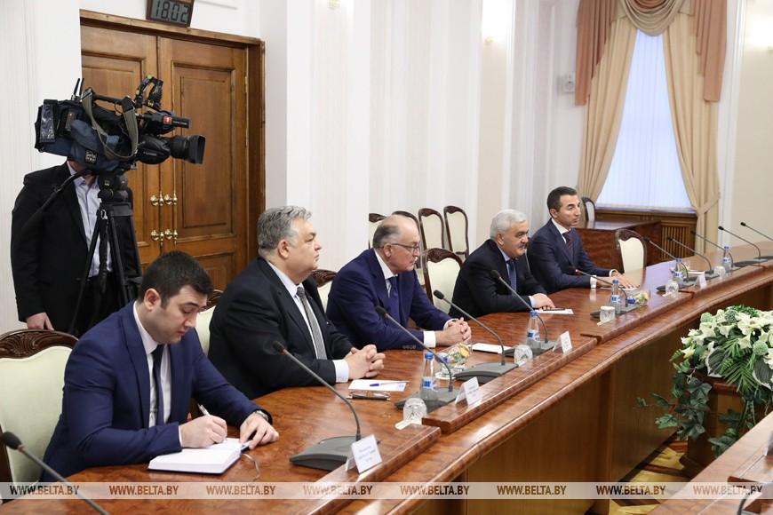 SOCAR prezidenti Belarusun baş naziri ilə görüşüb<b style="color:red"></b>