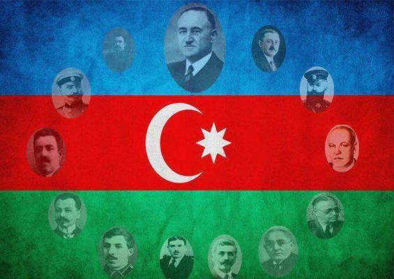 Azərbaycan Xalq Cümhuriyyətinin 102 yaşı tamam olur<b style="color:red"></b>