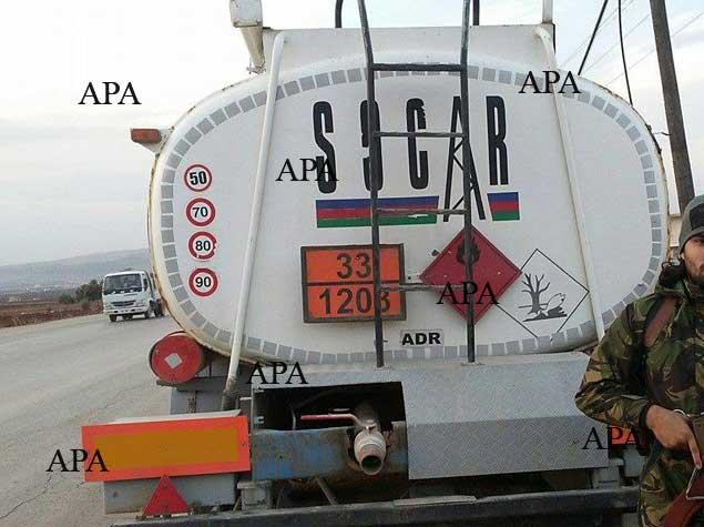 Suriyada mücahidlərin ələ keçirdiyi maşın “SOCAR”a məxsusdur?- <b style="color:red">Foto</b>