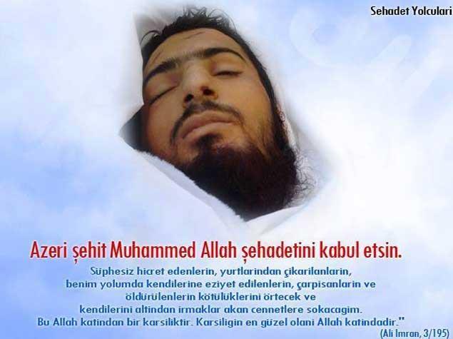 Suriyada “Muhammed” ləqəbli azərbaycanlı döyüşçü öldürülüb<b style="color:red"></b>