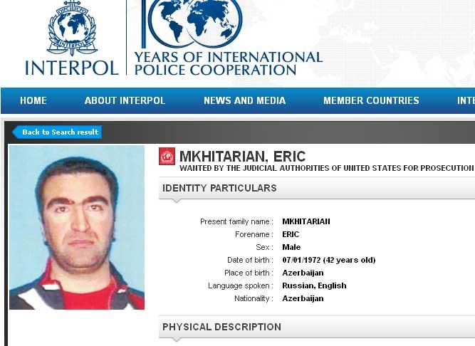 ABŞ Azərbaycan vətəndaşı olan ermənini axtarır<b style="color:red"></b>
